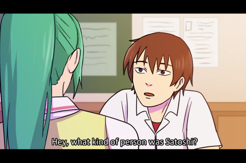 Screenshot redraw from the only moment I liked in the old Higurashi films haha. Just in time for the