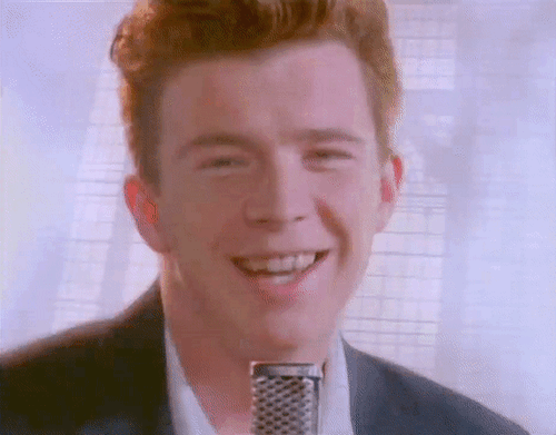 Rick Roll Rick Ashley GIF - Rick Roll Rick Ashley Never Gonna Give