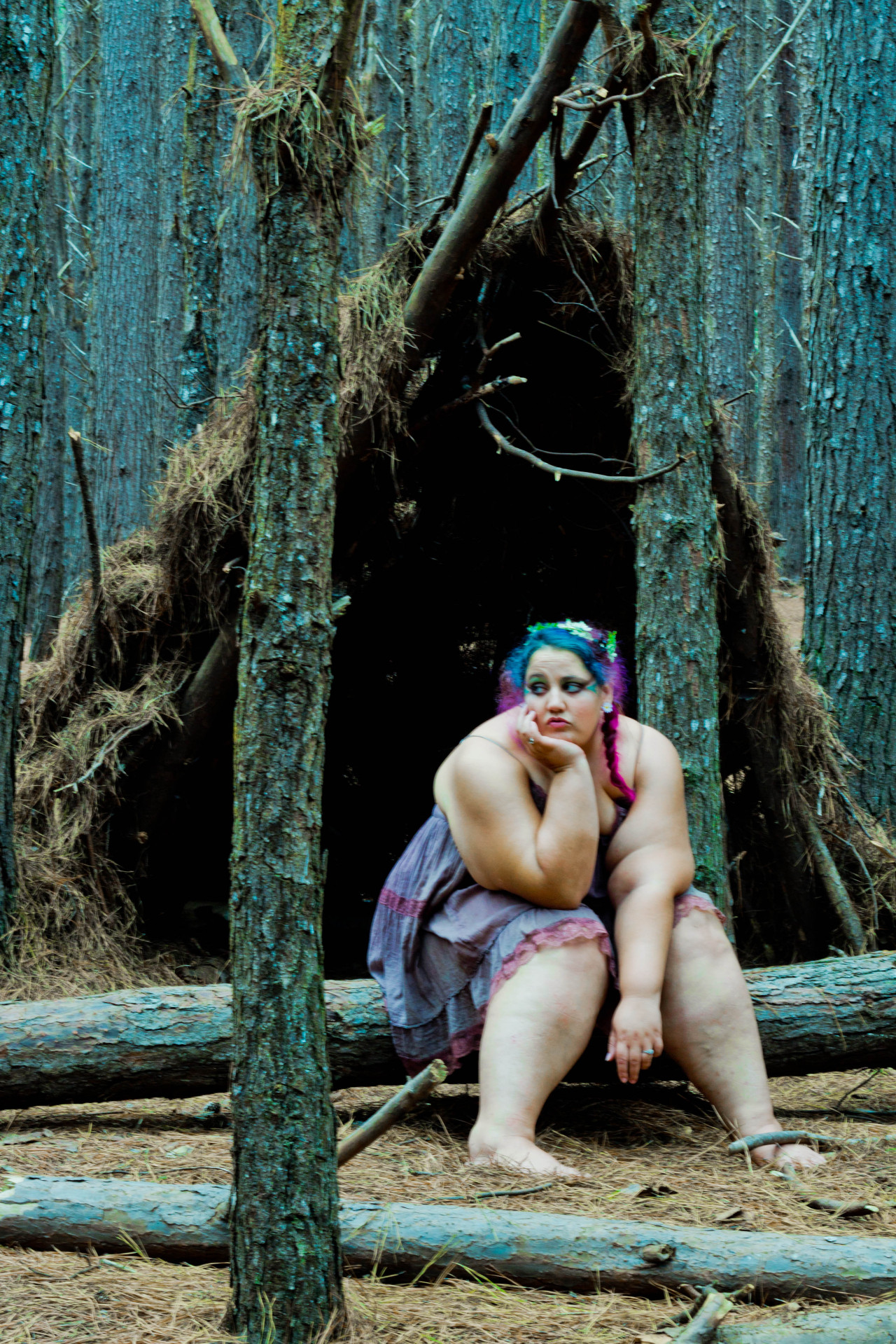 gracefulatfalling:  wood nymph/forest faery photo set #1 