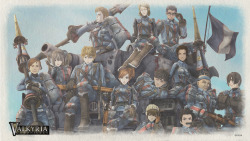 I’ve been playing Valkyria Chronicles (Senjou