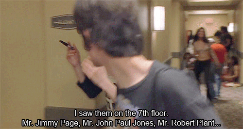 babeimgonnaleaveu:  “There’s no bigger Zeppelin fan than Vic” Almost Famous (2000) dir. Cameron Crow