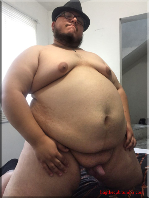 gordo4gordo4superchub:  hugthecub:  MORE THAN 10,000 FOLLOWERS!!!I can’t believe it. thanks guys!Here I leave some new hot pics showing my big belly and full cock.and more.NEW surprises coming soon….………………………………………………………………………..Tight