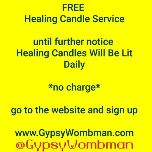 ️*PLEASE SHARE*️ Candles Are Being Lit Daily.*To have a candle lit for you Make sure you go to the
