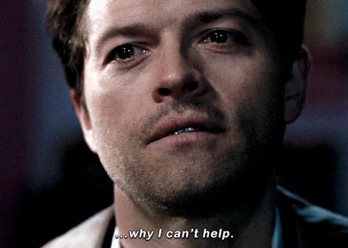 mishha:dean & cas in every episode →  4x18 “the monster at the end of this book ”