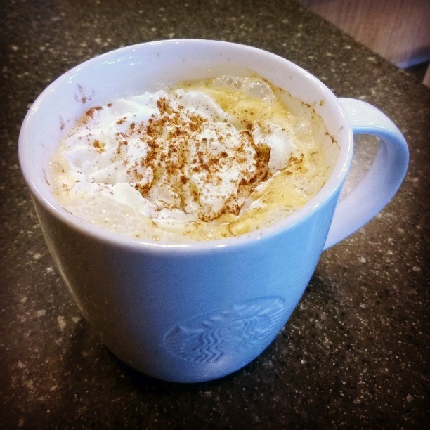 It’s my birthday, and I’ll be a White Girl™ if I want. #PSL (at Starbucks)