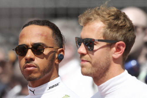 vettelewis:Lewis Hamilton & Sebastian Vettel x France 2018