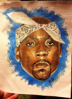 paloma-demanet:  Quick Nate Dogg painting 