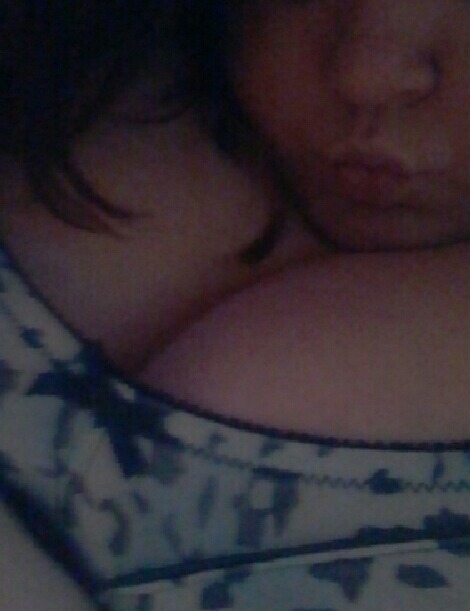 lil-silver-lily:  My bewbs.  I haven’t worn this bra recently. Just put it on for