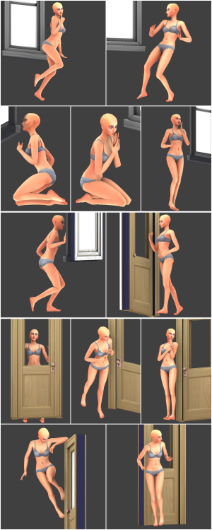 honeyssims4: HoneysSims4 [HS4] Sneaking around (requested)You get:12 single poses + all in oneYou ne