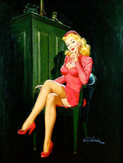 vintage-pinup-girls:  Vintage pinup girl