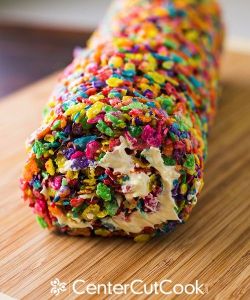 rainbowcuisine:rainbow rice krispie pinwheels