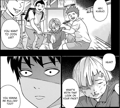 Saiki Uses The Absolute Thinnest Excuse To Justify Rescuing Yuuta From A Fight.