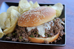 yummyinmytumbly:  Philly Cheese Steak Sloppy