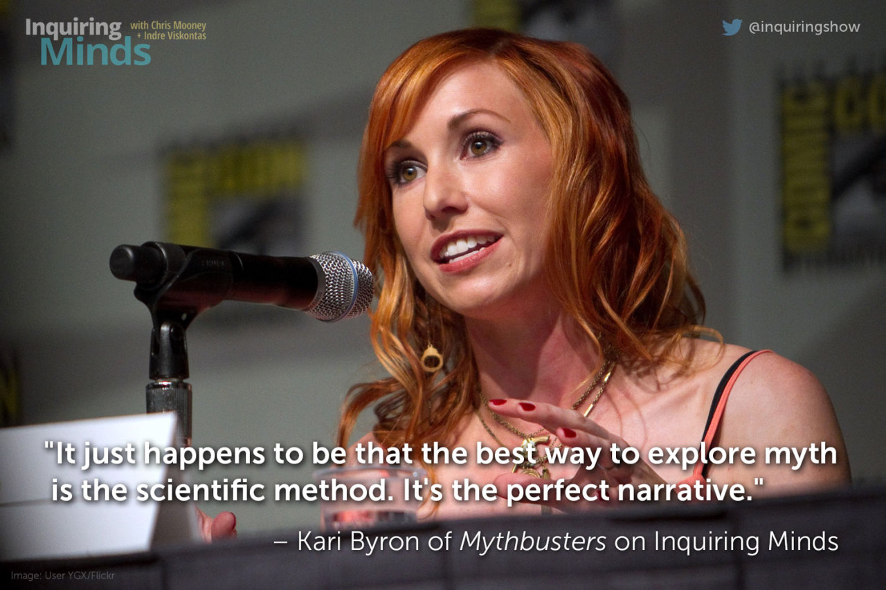 Mythbusters kari byron after