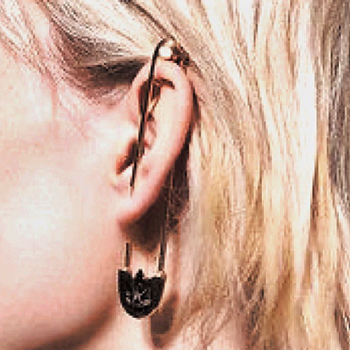 Safety Pin Earrings