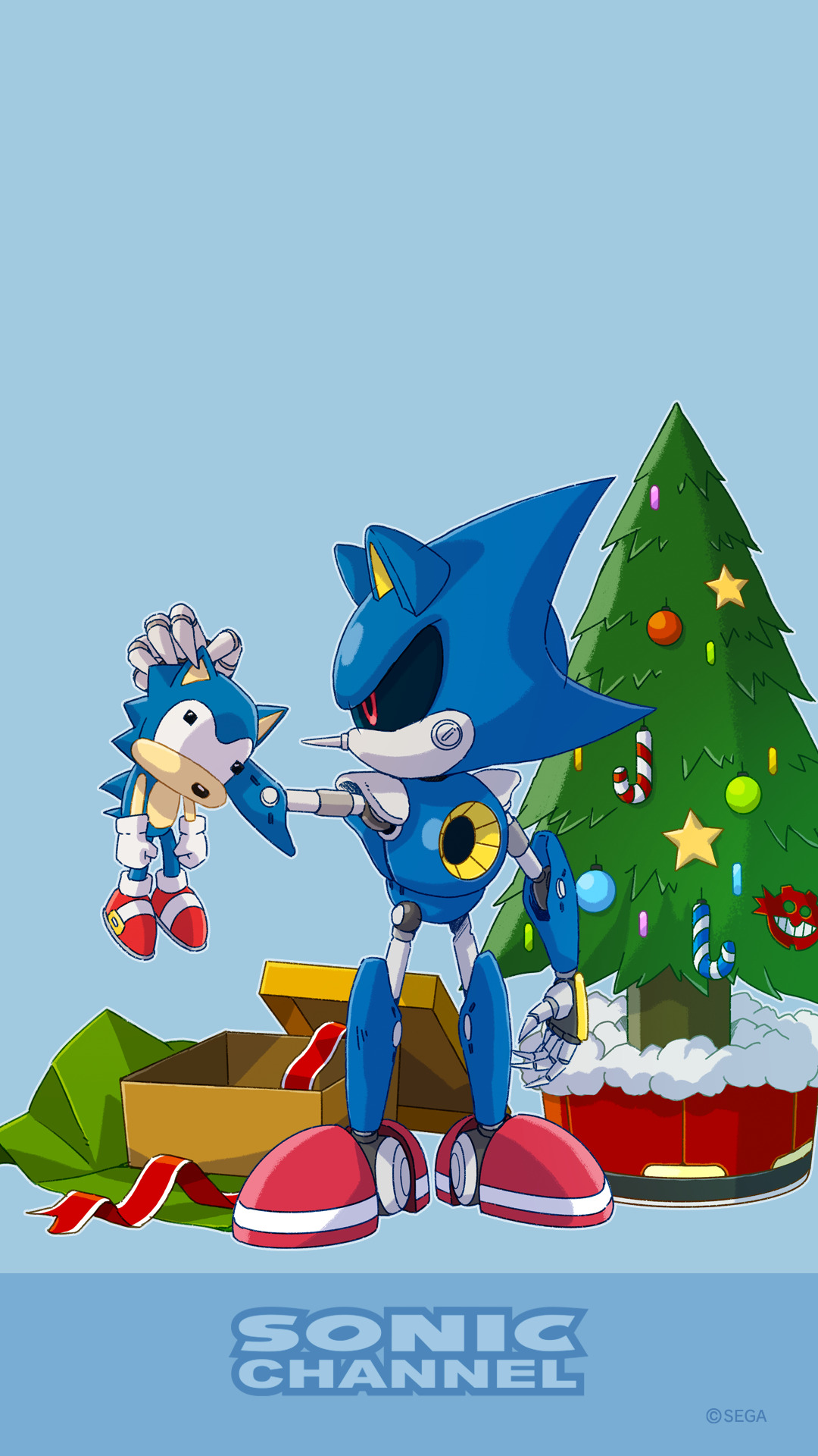 New official artwork of Metal Sonic for December - The Sonic News Leader