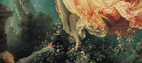 thehandoftheartist: Jean-Honoré Fragonard The Swing (1767) oil on canvas. Wallace Collec