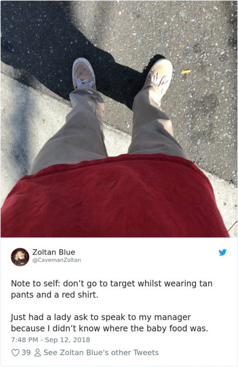 theformerissilent:la-uniceja-de-radamanthys:pr1nceshawn:Why You Never Wear A Red Shirt And Khak