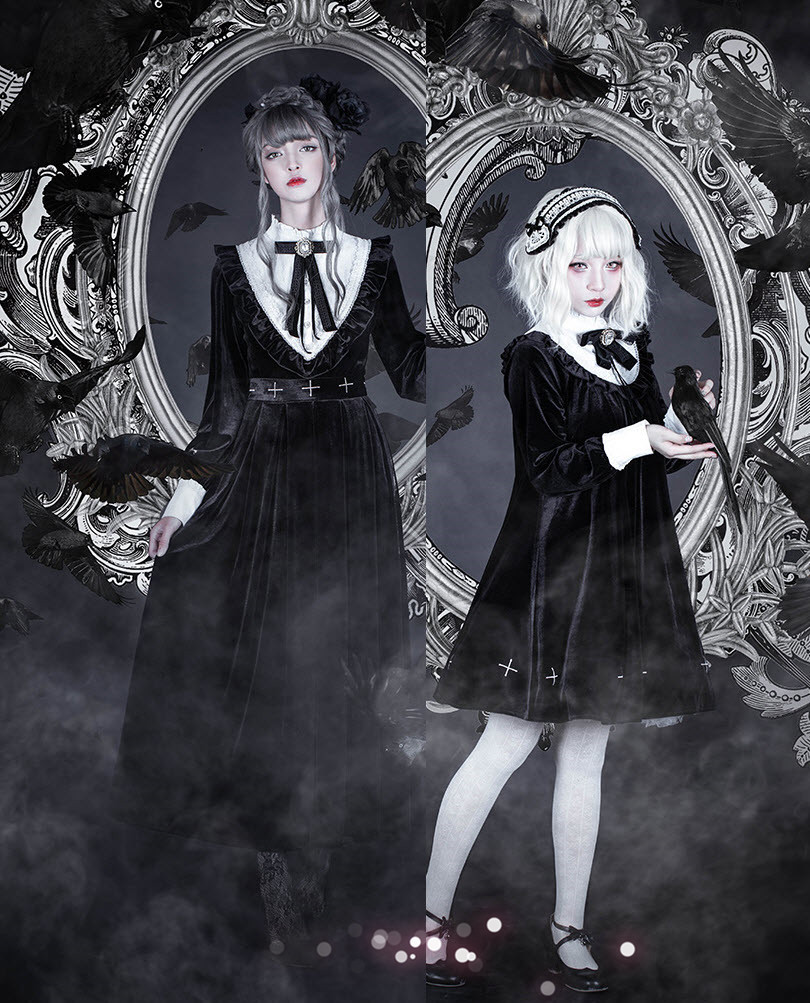 lolita-wardrobe: Lost Angel 【-The Ring of The Witch-】 Series #Leftovers ◆ Very