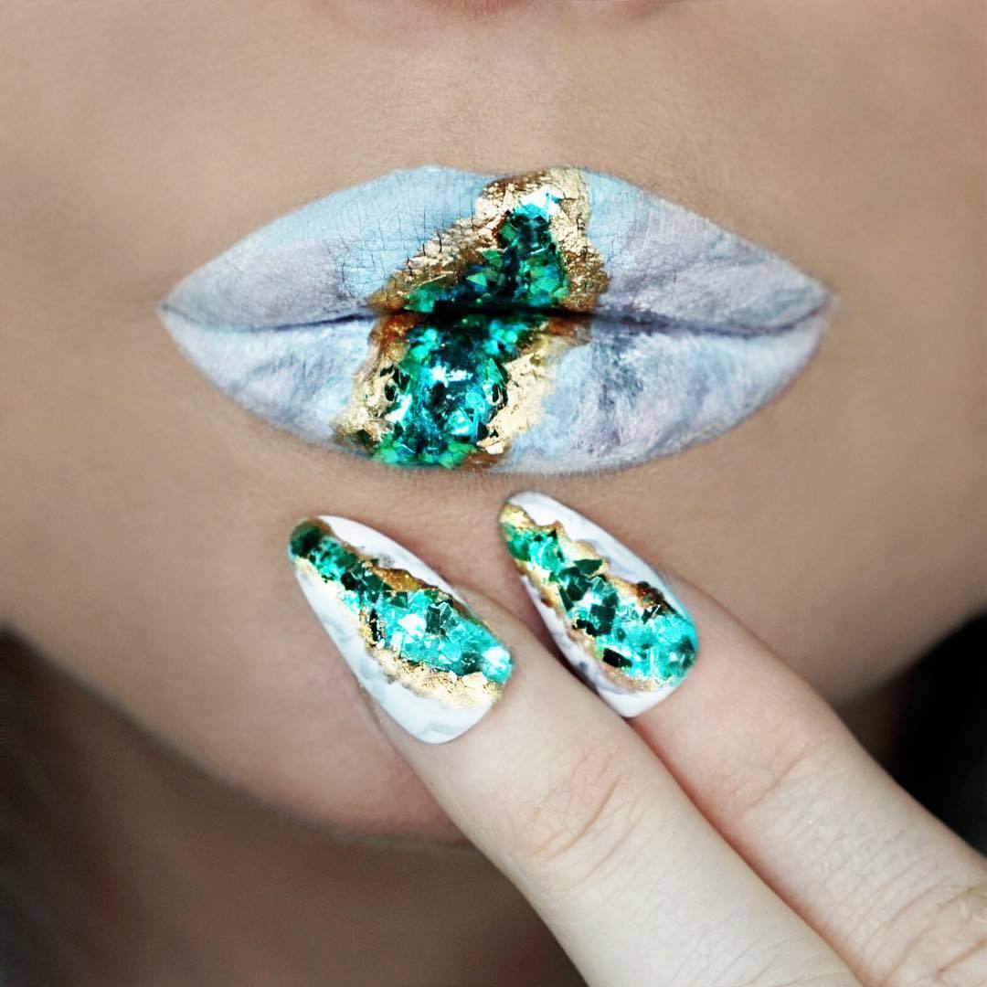 sosuperawesome:  Lip Art by Ryan Kelly on InstagramFollow So Super Awesome on Instagram