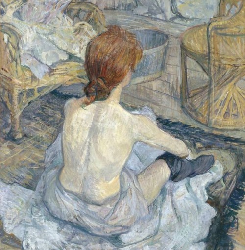 russiacore:Women at their toilettes. Henri de Toulouse-Lautrec / Władysław Ślewiński