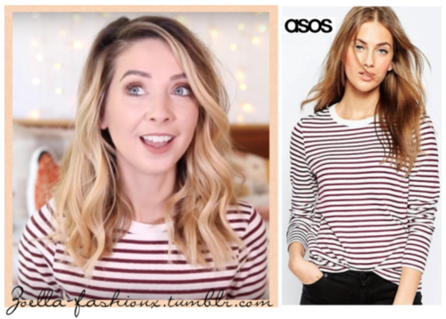 My Book Club Picks | October 19th, 2016ASOS PETITE Long Sleeve Crew Neck Stripe Top With Tipping - $