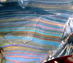 mineralists:  Rainbow Obsidian