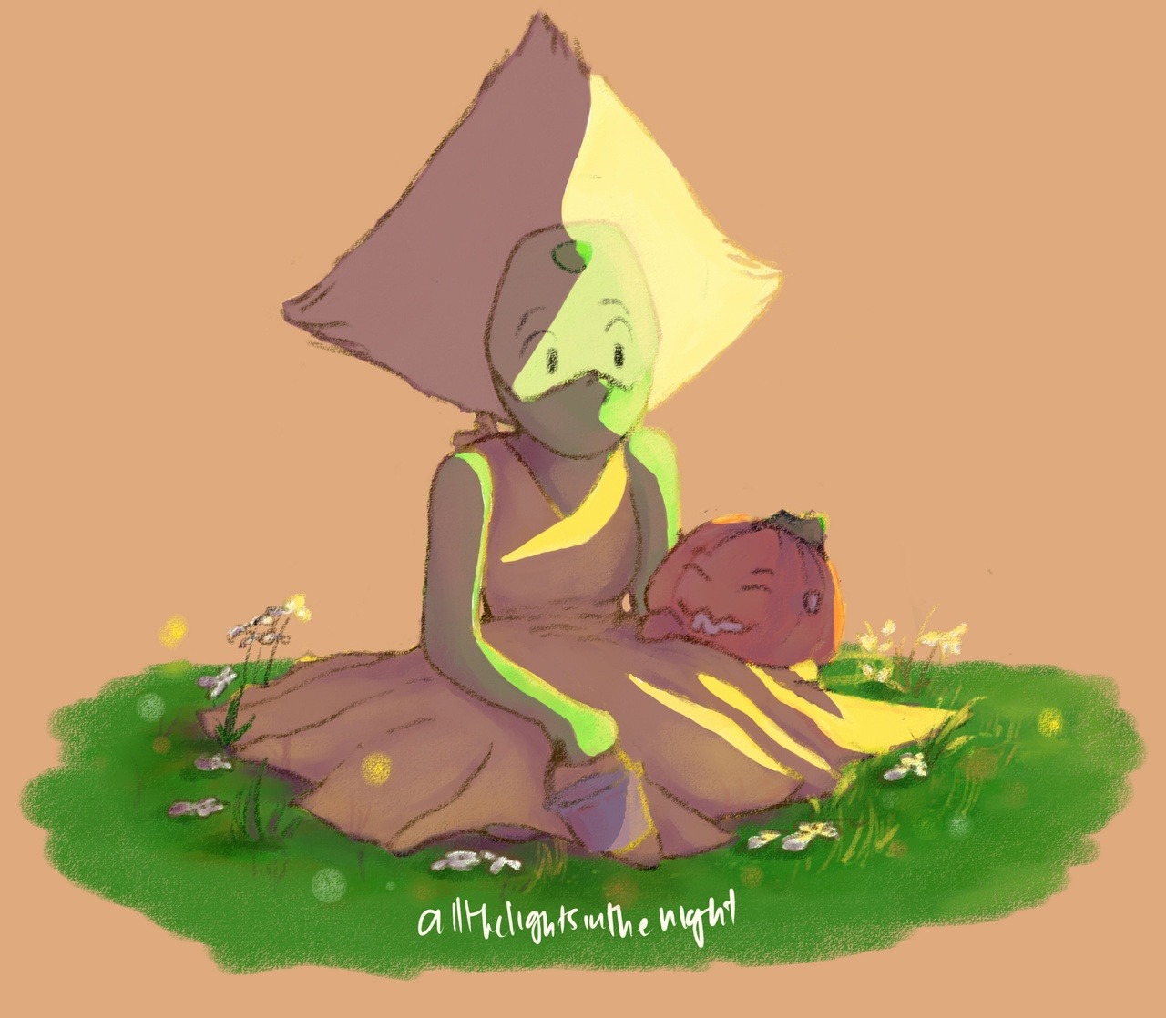 allthelightsinthenight: i really like peri in that yellow dress soooo  