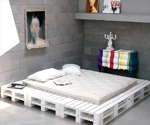 luisbermudezm:  Ideas para el hogar: Pallet Bed 