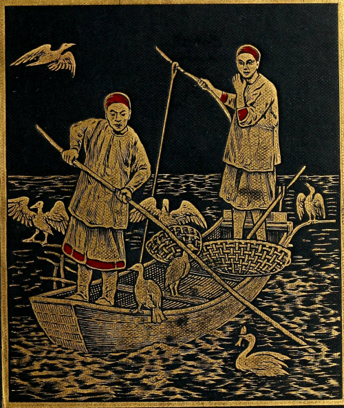 nemfrog:“Fishing with cormorants in China.” The romance of the world’s fisheries. 1908.Internet Arch