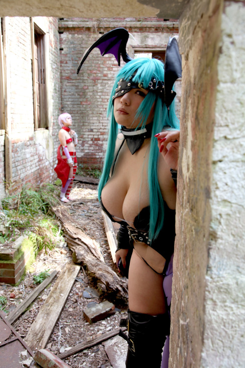 Porn Darkstalkers - Morrigan & Lilith (Chouzuki photos