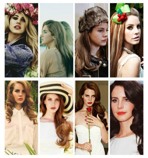 pinupgalore-lanadelrey:  Evolution of Lana Del Rey/ Elizabeth Grant/ Lizzy Grant.