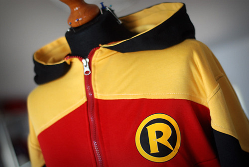thelittlestbat:   my hoodies - damian wayne  a little suprise waiting for you at