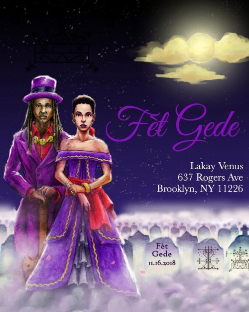 Now is the perfect time to start planning your outfit for our “Fèt Gede | Haitian Day of the Dead” o