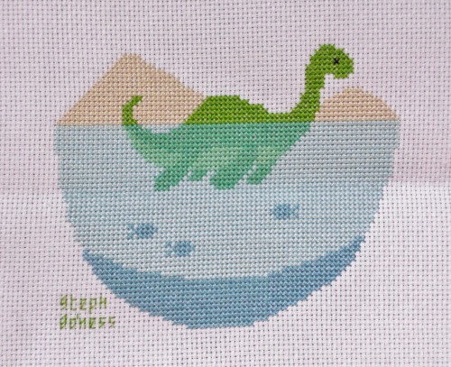 scotchjolras:Finally finished the first Plesiosaur. I‘d have been done sooner but I got bored of al 