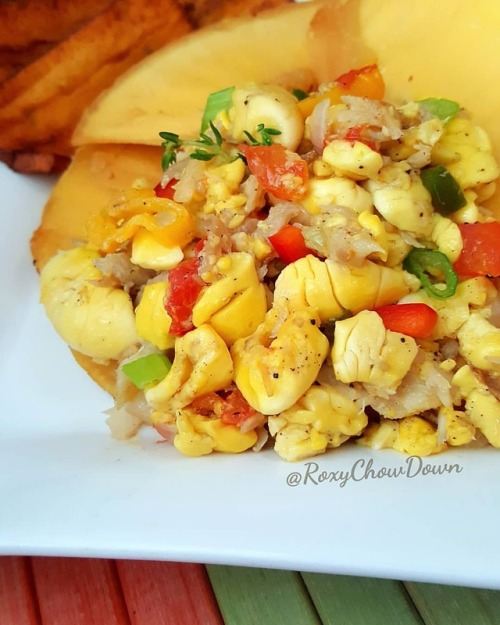 Eat UP!! Happy Sunday ma Peeps! Go check out my insta stories for some highlights of this ackee &