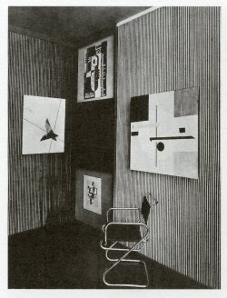 grupaok:El Lissitzky, Cabinet of the Abstracts, 1928 — an illustration-version we’ve never seen before.