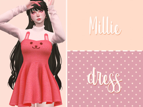 It’s a dress with bunny ears.  ／(=･ x ･=)＼ I’ve included HQ and non-HQ versions. If