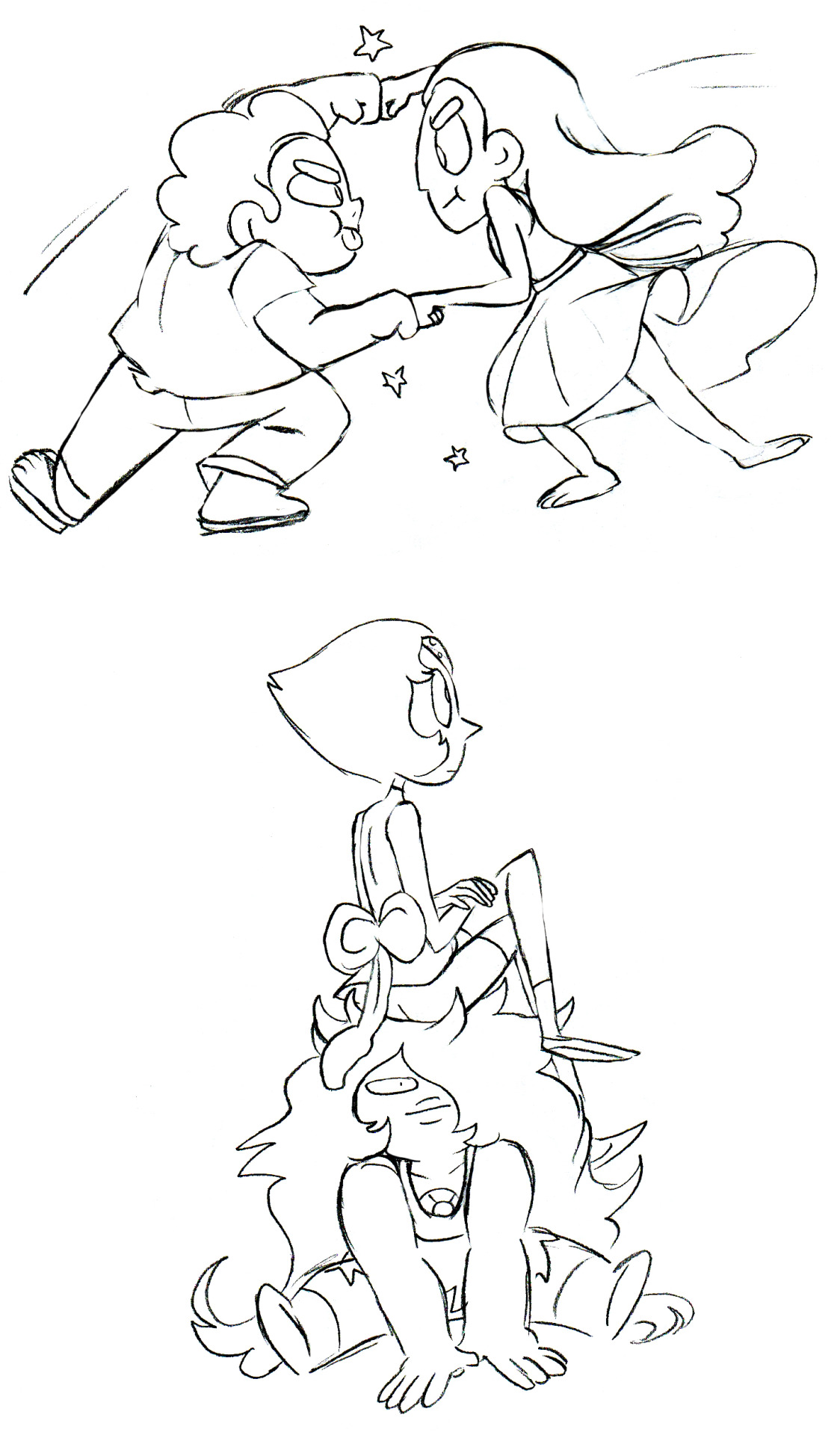 meowth1256 asked me to show my top ten favorite su ships &gt;w&gt; 