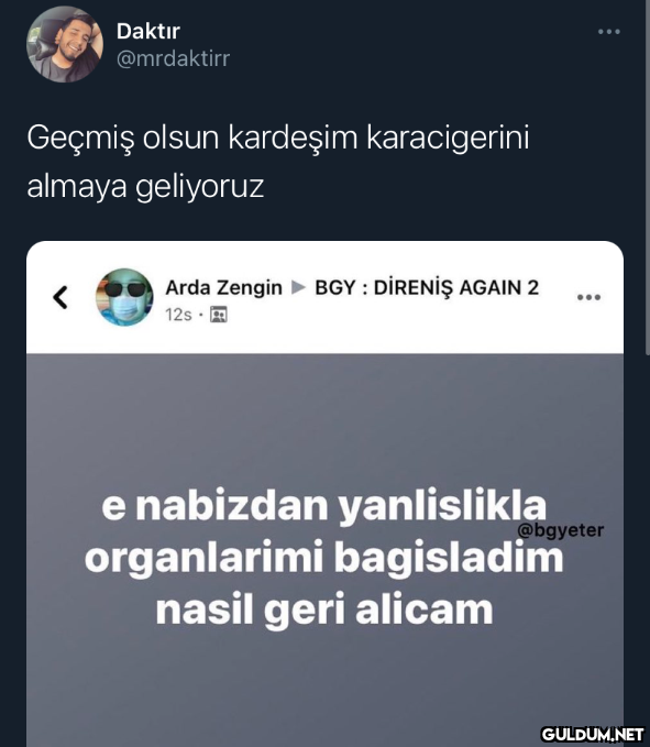 Daktır @mrdaktirr Geçmiş...