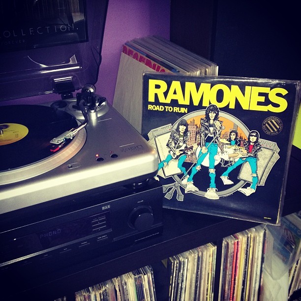 justcoolrecords:  My 3rd #ramones #vinyl #record #70s #rocknroll #punkrock #classics