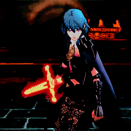 Byleth with the Sword of The Creator