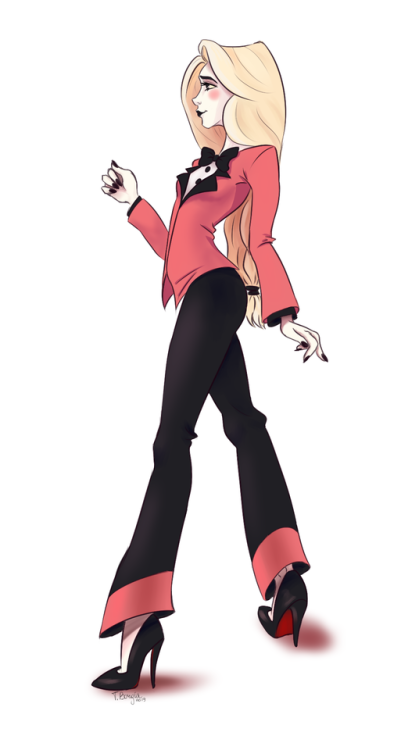 Recently I looked Hazbin hotel and just fell in love. This is a wonderful creative cartoon. Really l
