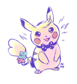 sketchinthoughts: More of my Pikachu! I’ll