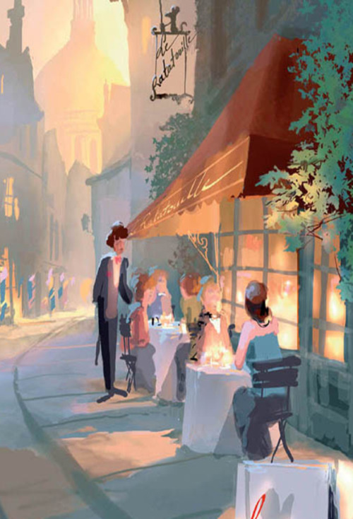 Visual development from The Art of Ratatouille by Dominique Louis, Harley Jessup, and Ernesto Nemesi