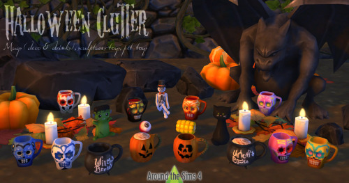 aroundthesims:Around the Sims 4 | Halloween clutterI’m usually not very strong on Halloween but I’ve