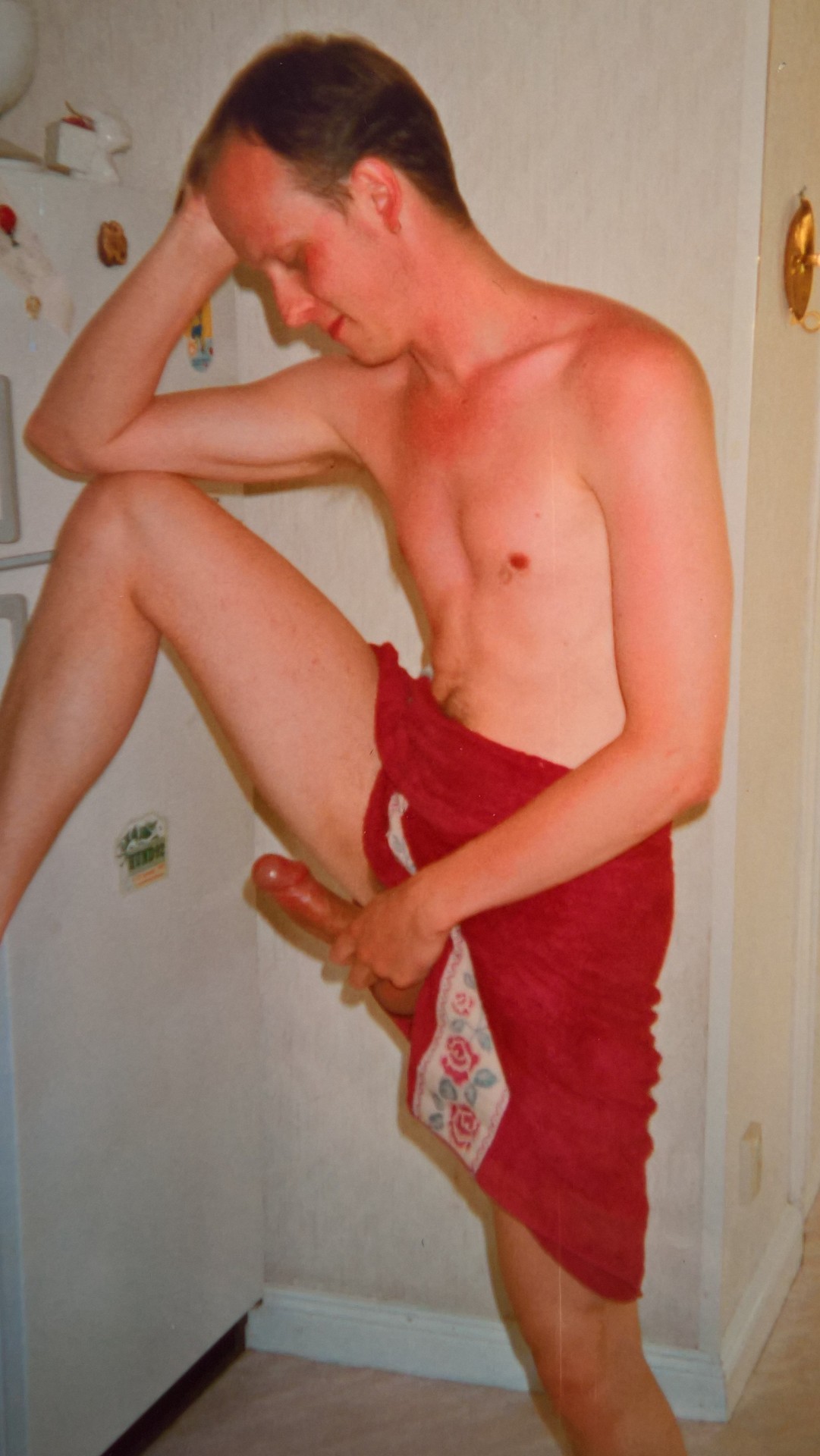 tbt. More pics of me from the past. I think it was 1994. Young hard cock. 