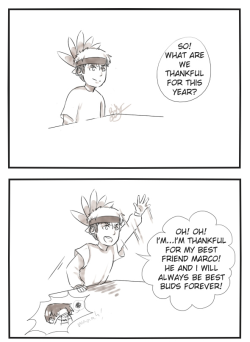 inverted-typo:  A really dumb Thanksgiving comic. Thanks so much for those who popped in for the livestream!!  