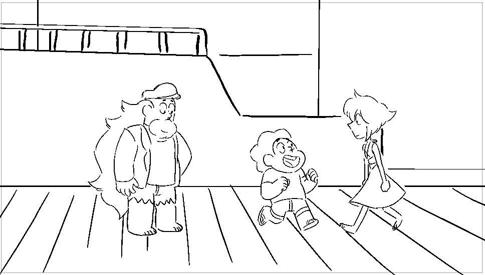ghostdigits:  Here are some boards from act one of “Alone at Sea”. So much work