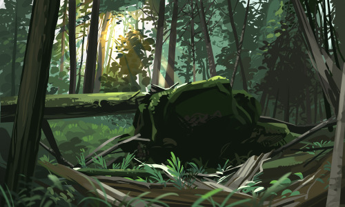 bryankonietzko:intindra:Another process of a painting done during breaks.Ref image here.This is an i